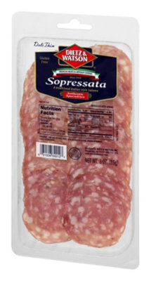 Dietz & Watson Pre-Sliced Sopressata 3 Oz - Image 4