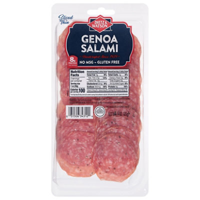 Dietz & Watson P/S Genoa Salame - 3 Oz - Image 3