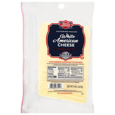 Dietz & Watson Cheese American White - 8 Oz - Image 3