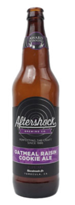 Aftershock Oatmeal Raisin In Bottles - 22 Fl. Oz.