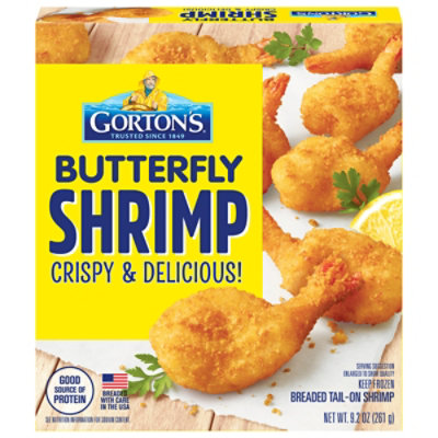 Gorton's Crunchy Breaded Butterfly Shrimp - 9.2 Oz - Image 3