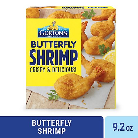 Gortons Shrimp Butterfly Crunchy - 12-9.2 Oz