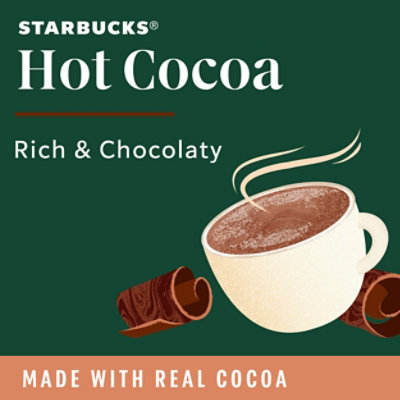 Starbucks Classic Hot Cocoa K Cup Coffee Pods Box 10 Count - Each - Image 3