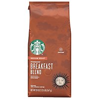 Starbucks Breakfast Blend 100% Arabica Medium Roast Ground Coffee Bag - 20 Oz - Image 3