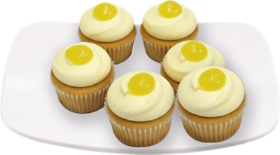 Bakery Cupcake Lemon 6 Count - Each - Image 1