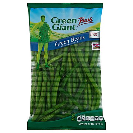 Green Giant Beans Green Steams Fresh In Pack - 12 Oz - Image 1