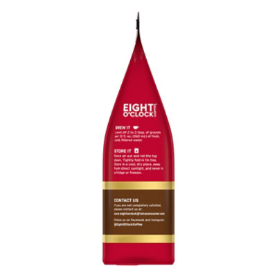 Eight O' Clock Coffee 100% Colombian Peaks Medium Roast Ground Coffee - 11 Oz - Image 3