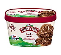 Turkey Hill Ice Cream Premium Rocky Road - 48 Oz