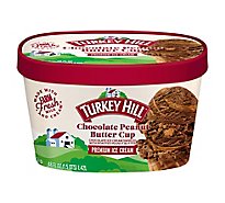 Turkey Hill Ice Cream Premium Chocolate Peanut Butter Cup - 48 Fl. Oz.