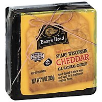 Boars Head Cheese Pre Cut Cheddar Sharp Yellow - 10 Oz - Image 2
