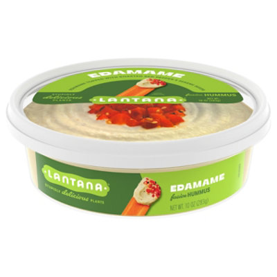 Edamame Hummus With Red Pepper - 10 Oz - Image 2