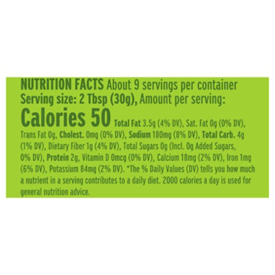 Edamame Hummus With Red Pepper - 10 Oz - Image 3