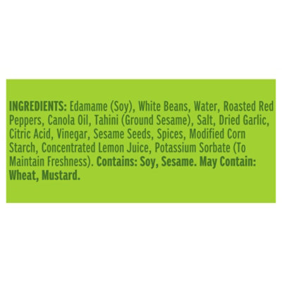 Edamame Hummus With Red Pepper - 10 Oz - Image 4