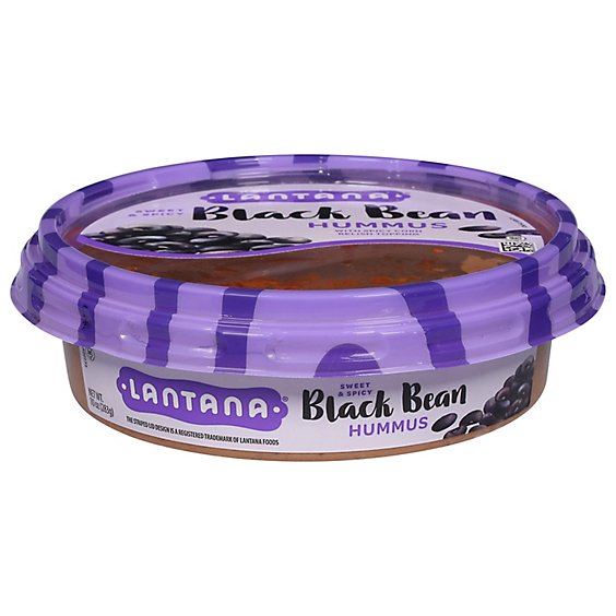 Lantana Hummus Sweet & Spicy Black Bean - 10 Oz