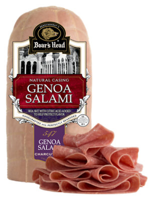 Boar's Head Half Genoa Salami - 0.50 Lb