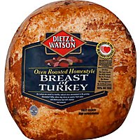 Dietz & Watson Turkey Breast Homestyle - 0.50 Lb - Image 1