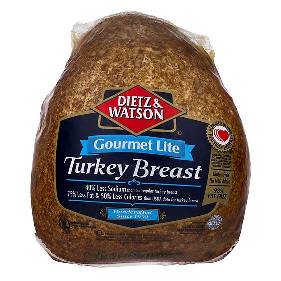 Dietz & Watson Turkey Breast Gourmet Lite - 0.50 Lb