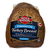 Dietz & Watson Turkey Breast Gourmet Lite - 0.50 Lb - Image 1