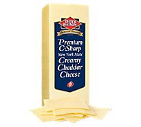 Dietz & Watson Sharp Cheddar Premium Cheese - 0.50 Lb