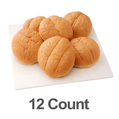 Bakery Rolls Telera - 12 Count
