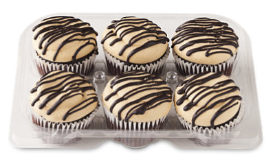 Bakery Cupcake Chocolate Caramel Cupcake 6 Count - Each