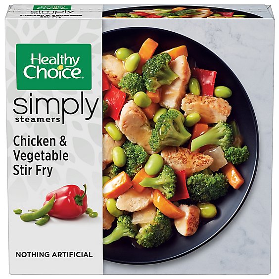 Healthy Choice Cafe Steamers Chicken & Vegetables Stir Fry Frozen Meal - 9.25 Oz