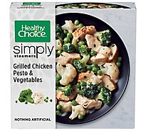 Healthy Choice Cafe Steamers Chicken Pesto With Vegetables - 9.15 Oz