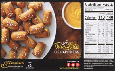 SuperPretzel Pretzel Bites Baked Soft - 12 Oz - Image 4