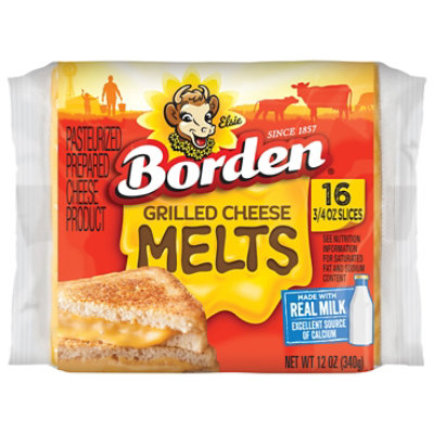 Borden Cheese Product Pasteurized Prepared Grilled Cheese Melts - 12 Oz - Image 1