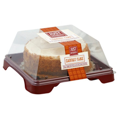 Just Desserts Cake Carrot - 24 oz