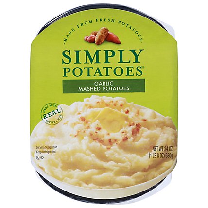 Simply Potatoes Mashed Potatoes Garlic - 24 Oz - Image 1