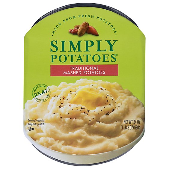 Simply Potatoes Potato Mashed Traditional - 24 Oz