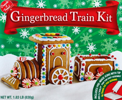 Create A Treat Gingerbread Kit Train - 1.83 Lb - albertsons