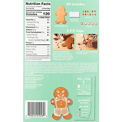 Bakery Gingerbread Kit Giant Man - Each - Image 6
