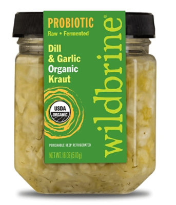 Wildbrine Sauerkraut Salad Dill & Garlic - 18 Oz - Image 1