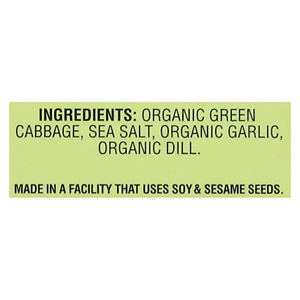 Wildbrine Sauerkraut Salad Dill & Garlic - 18 Oz - Image 5