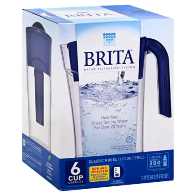 Brita Water Filtration System Pitcher - Each
