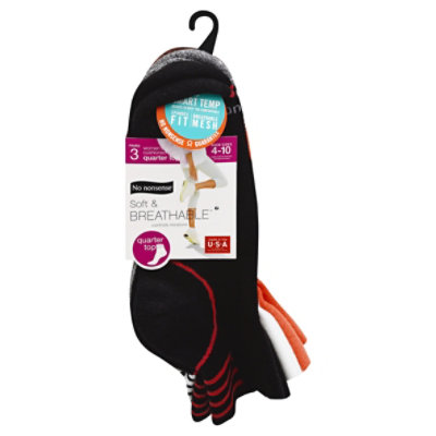 No nonsense Socks Quarter Top Cushioned - 3 Count - Image 3