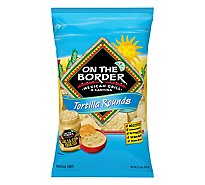 On The Border Tortilla Chips Premium Rounds - 11.5 Oz