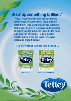 Tetley Green Tea Decaffeinated - 72 Count - Image 3