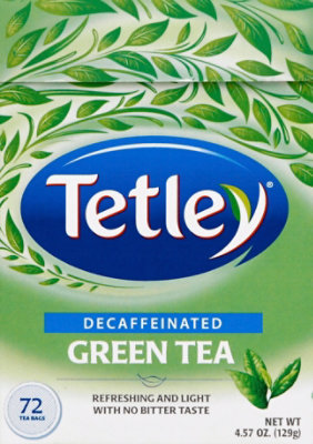 Tetley Green Tea Decaffeinated - 72 Count - Image 2