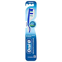 Colgate Wave ZigZag Toothbrush Medium Full 50 - 1 Count - Image 1