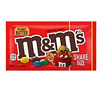 M&M'S Peanut Butter Chocolate Candies Share Size - 2.83 Oz