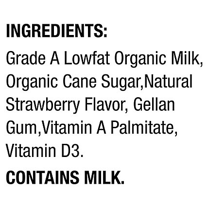 Horizon Organic Milk 1% Lowfat Strawberry - 6-8 Fl. Oz. - Image 5