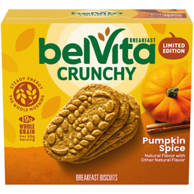 belVita Pumpkin Spice Breakfast Biscuits - 5 Count
