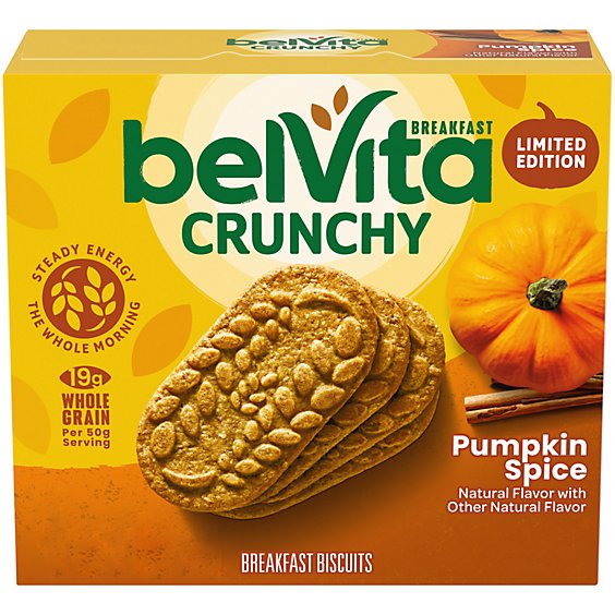 belVita Pumpkin Spice Breakfast Biscuits - 5-1.76 Oz