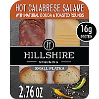 Hillshire Snacking Small Plates Hot Calabrese Salame with Gouda Cheese - 2.76 Oz - Image 1
