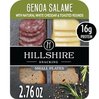 Hillshire Farm Snacking Small Plates Genoa Salami & White Cheddar Cheese
