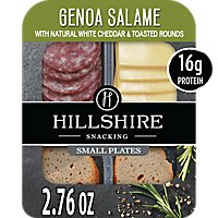 Hillshire Farm Snacking Small Plates Genoa Salami & White Cheddar Cheese - 2.76 Oz - Image 2