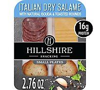 Hillshire Snacking Small Plates Italian Dry Salame and Gouda Cheese - 2.76 Oz